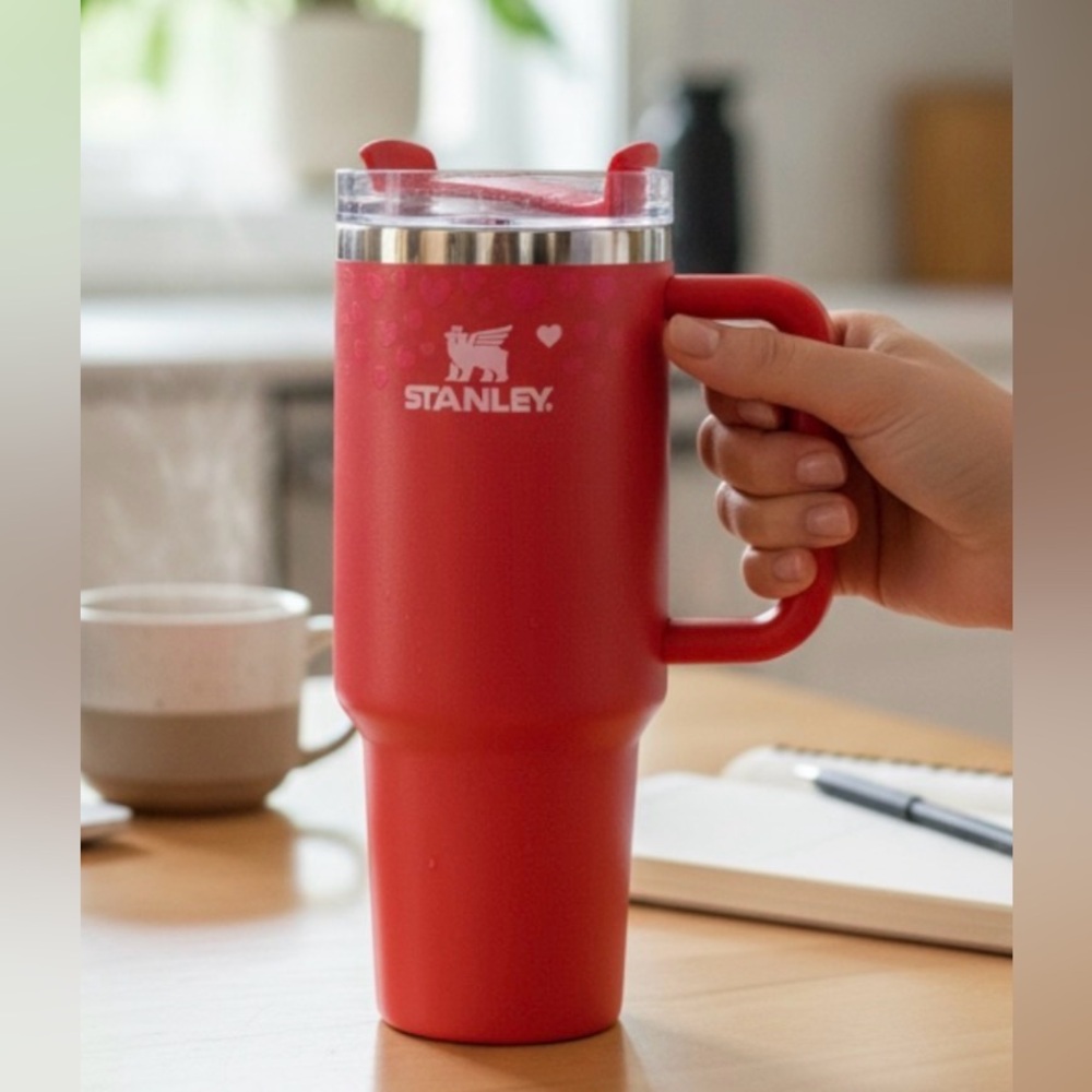 Hearts Design Tumbler NIB